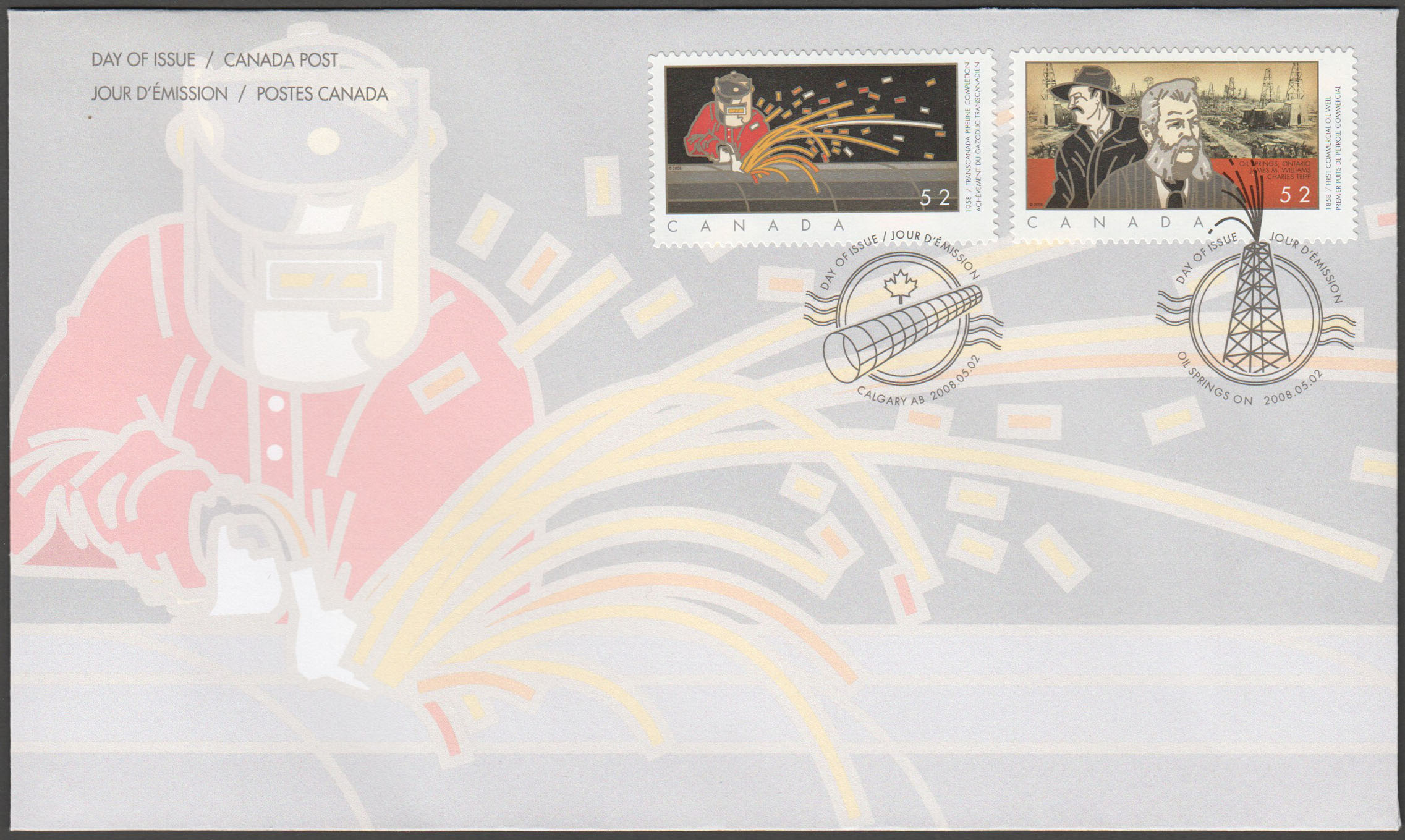 Canada Scott 2267-8 FDC - Click Image to Close